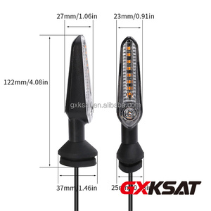 GXKSAT Luces LED Secuenciales de Señal de Giro, Intermitentes Traseros para <span class=keywords><strong>DUCATI</strong></span> Panigale V4 V2 Monster 937 Streetfighter Multistrada - Product Image 2