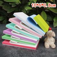 Bloc de caoutchouc pelable 10x6x0.8cm pour fabrication de tampons DIY, vente en gros