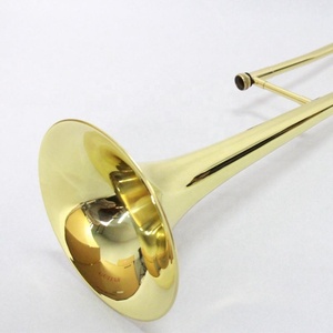 <span class=keywords><strong>Trombone</strong></span> Instrument en laiton finition laquée or <span class=keywords><strong>Trombone</strong></span> ténor en gros pour étudiants - Product Image 2
