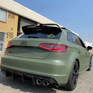 สปอยเลอร์หลังคาทรง Oettinger สำหรับ Audi A3 S3 Hatchback ปี 2014 - 2020 ผลิตจากพลาสติก ABS คุณภาพสูง - Product Image 2