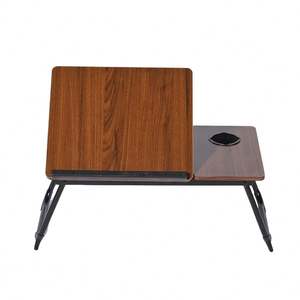 Support de refroidissement de bureau pliable réglable en MDF + métal pour ordinateur portable <span class=keywords><strong>avec</strong></span> une conception durable et peu encombrante multifonctionnelle - Product Image 2