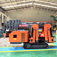 Mini-grue araignée électrique diesel 3t avec télécommande