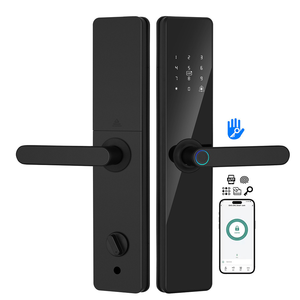Smart Digit Lock Fingerprint Recognition Card Password Tuya/TT Lock APP Remote Control Lock Smart <b>Door</b> Lock for Metal <b>Doors</b> - Product Image 2