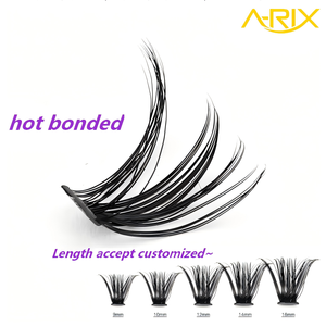 A-RIX 80/100P individual heat-bonded Cluster <b>Lashes</b>, the quality is top notch and the worlds cheapest eyelash extension <b>kits</b> - Product Image 5