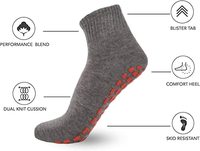 Chaussettes de sport Pilates à logo personnalisé pour hommes et femmes, en tricot, anti-bactériennes, respirantes, écologiques, vente en gros OEM