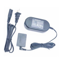 ACK-E12 AC Alimentation Adaptateur DR-E12 DC Coupleur LP-E12 Dummy Batterie Kit, Remplace LC-E12 Chargeur fit pour Canon EOS M50Mark II