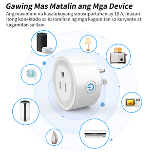 Langyeao เต้าเสียบปลั๊กไฟ3.0แบบซิกบีเต้าเสียบปลั๊กไฟแบบสหรัฐพร้อม16A 10A ทำงานร่วมกับ Google Home Alexa Tuya ชีวิตอัจฉริยะ - Product Image 5