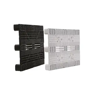 High Load Bearing Export and Stackable White Plastic Pallets Heavy Duty Plastic Pallet Supplier