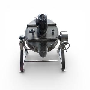 Olla industrial encamisada para cocción a vapor de salsa de chile y mermelada - Product Image 4