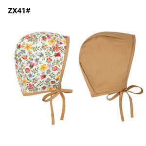 Nuovo design grazioso cotone morbido cappello a turbante <span class=keywords><strong>per</strong></span> le ragazze stile bohémien berretto <span class=keywords><strong>per</strong></span> la stagione autunnale del neonato berretto <span class=keywords><strong>per</strong></span> le ragazze - Product Image 4