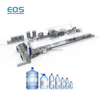 Projet d'usine clé en main d'embouteillage d'eau minérale écoénergétique avec machine de production compacte