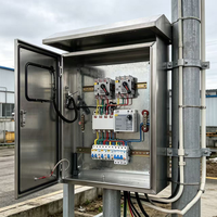Ensemble complet de panneaux de commande ATS, boîte de distribution d'énergie, commutateur de transfert automatique, équipement de distribution d'énergie pour les usines de transformation