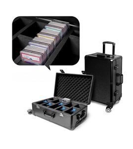 Étui à cartes roulant QB-090 à 5 compartiments, 57 cm, ABS durable, protection pour 200 cartes PSA - Product Image 2