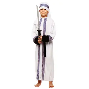 儿童阿拉伯酋长王子国王服装儿童角色扮演男孩万圣节嘉年华装扮ABHC-014