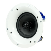 Altavoz Coaxial de Techo de 2 Vías y 5 Pulgadas, 20 Vatios, HIFI, para Sistema de Cine en Casa/Escenario, para Uso Residencial
