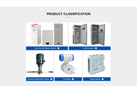 Equipo Eléctrico Trifásico, Productos de Bajo Voltaje, Gabinete de Control Personalizable, Gabinete de Control PLC con HMI