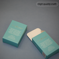 Boîte en carton personnalisée avec impression de logo, design à rabat, pour emballage de parfum, rouge à lèvres, soins de la peau, cosmétiques, vente en gros