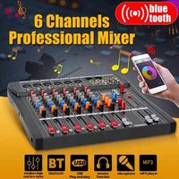 Lane CT-60L Contrôleur Mixeur DJ de Haute Qualité Mini Table de Mixage Audio Professionnel pour Système Sonore