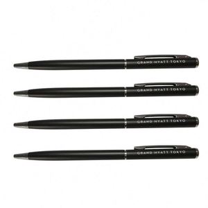 Grand Hyatt Tokyo Hotel's Most Popular Custom Logo Promotional Metal Ballpoint Pen with Customizable Colors 1.0mm Blue/Black <b>Ink</b> - Product Image 1
