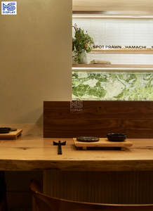 Mostrador de Barra de Sushi Personalizado, Mueble Comercial para Decoración de Bar, Diseño Integral para Cafeterías y Tiendas - Product Image 5