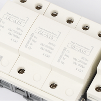 Dispositif de protection contre les surtensions T2 SPD à haute efficacité pour les systèmes photovoltaïques solaires, utilisation industrielle, protection fiable contre les surtensions, IP40 110V-385V