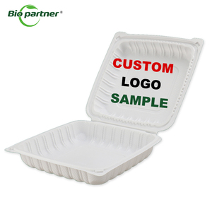 Factory Direct 3 Compartment Takeaway Microwavable Lunch Boxes MFPP Plastic Clamshell To Go Food Container Disposable