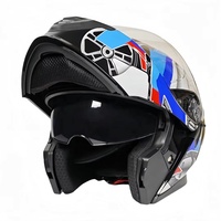 Casques modulaires ABS unisexes les plus populaires pour la moto, casques ouverts pour le cyclisme, casques de protection pour adultes, usine de moto sur mesure