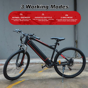 Approvisionnement d'usine professionnel 26 pouces 7 vitesses <span class=keywords><strong>VTT</strong></span> <span class=keywords><strong>électrique</strong></span> 48V 13Ah Li-Ion batterie <span class=keywords><strong>vtt</strong></span> e-bike autre vélo de ville - Product Image 5