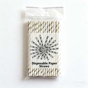 Pailles en papier jetables, livraison rapide, directement de l'usine, qualité supérieure, meilleur prix, livraison rapide, pailles en papier jetables - Product Image 1