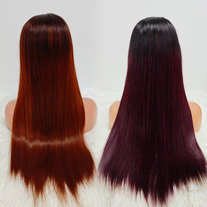 Promoción 114$ Letsfly 5x5 Cabello Liso Extremo 11A Pelucas Vietnamitas con Cierre de Encaje 24 Pulgadas 4T33 Cabello Humano Virgen Natural al por Mayor - Product Image 1