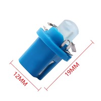 Bombilla LED para Tablero de Instrumentos de Coche, DC 12V, B8.3D, B8.4D, B8.5D, 509T, B8.3, B8.4, B8n.5, Luces de Instrumentos, Lámpara Interior de Cuña, Rojo, Verde