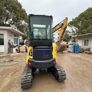 Excavadora de cadenas pequeña Komatsu PC35MR usada, modelo 2018, con motor y bomba, 3 toneladas de peso operativo, equipo de construcción hidráulico - Product Image 5