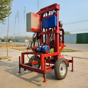 手頃な価格の水井戸掘削システム、小型コンパクトなボーリングリグ、費用対効果の高いミニ井戸掘削工事用 - Product Image 3