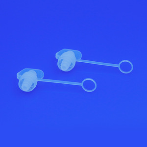 Silicone Plug Medical Grade Clear Custom Shape Moulding For Protective Use - Product Image 1