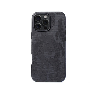 Étui de téléphone magnétique de luxe à motif camouflage pour <span class=keywords><strong>iPhone</strong></span> 17 Air, compatible avec la recharge sans fil, <span class=keywords><strong>coque</strong></span> <span class=keywords><strong>avant</strong></span> et arrière - Product Image 2