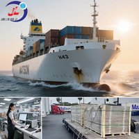 Transitaire maritime international, déclaration et dédouanement, livraison à la porte vers la Belgique, l'Europe