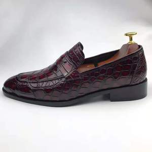 Goodyear zapatos casuales a la venta para hombres <span class=keywords><strong>piel</strong></span> de cocodrilo decente hombres zapatos de software casuales mocasines de cuero de cocodrilo puro zapatos hombres - Product Image 6