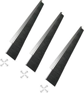 Brosse <span class=keywords><strong>de</strong></span> <span class=keywords><strong>porte</strong></span> large balaye le joint Garage Roll Up Door Brush Sweep Durable Easy Mounting for Exterior Doors - Product Image 1