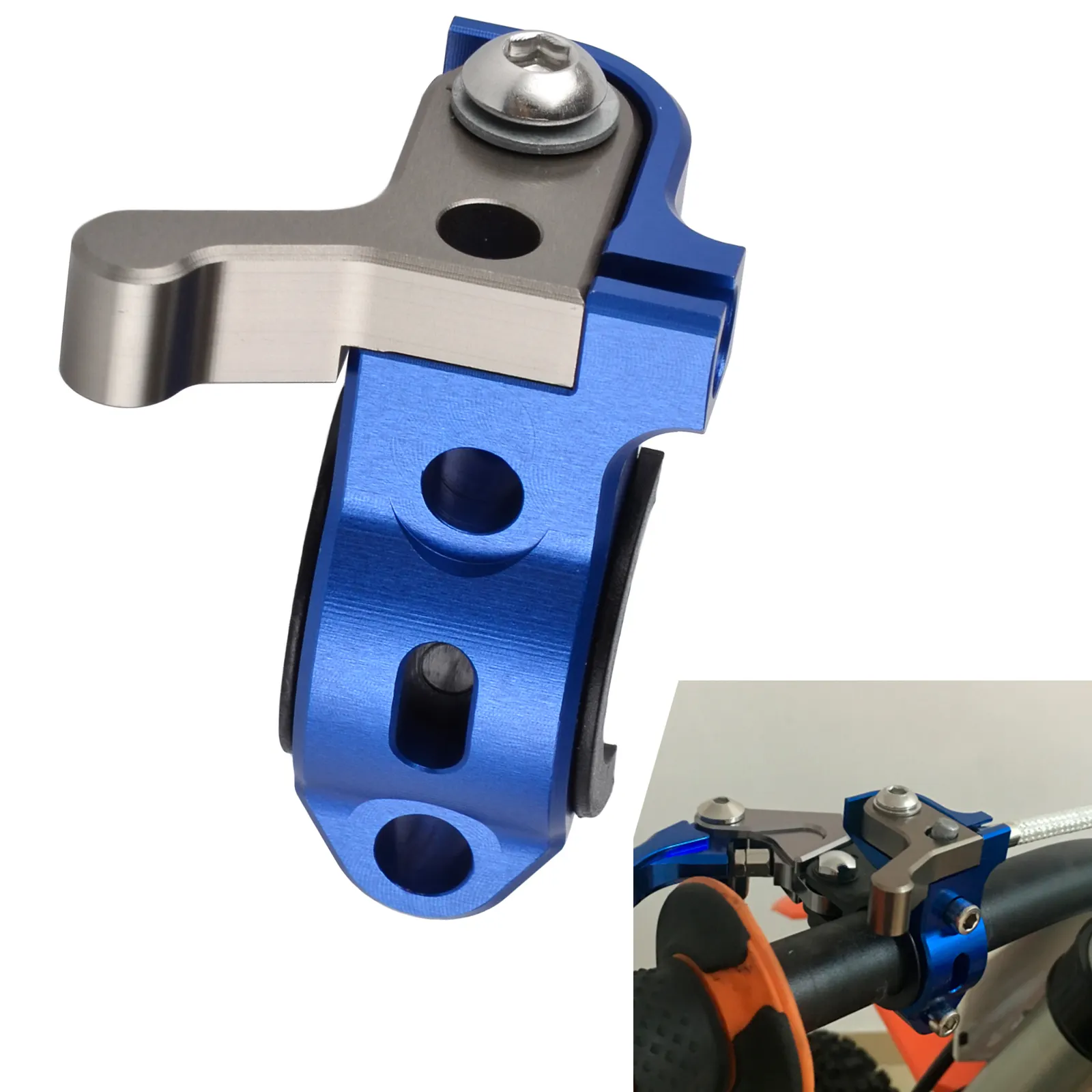 high demand low price Customization CNC Rotating Bar Clamp Hot Start Lever For YZ250F YZ426F YZ450F 2000-2010