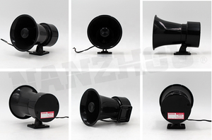 Avertisseur sonore/indicateur/alarme électronique Nanzhou ML-20, haut décibel, IP65, connecteur USB, 220V/24V/12V pour atelier d'usine - Product Image 2