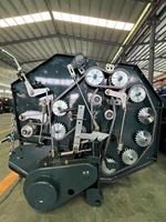 Kompakte Ballen presse Heu Mini Runde Ballen presse Ballen gras Mini Runde Heuballen presse für Traktor