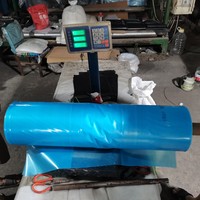 Film étirable LLDPE robuste et souple, haute élasticité, transparent, pour emballage de palettes, protection contre la poussière et l'humidité, vente en gros d'usine