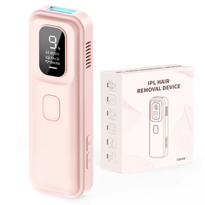 Épilateur IPL portable léger et compact pour femmes, compatible OEM/ODM, pour usage domestique, avec technologie de refroidissement par glace - Product Image 1