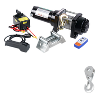 Vente en gros de treuil électrique à câble en acier 12V de 25000 lb, treuil tout-terrain pour ATV/UTV/voiture
