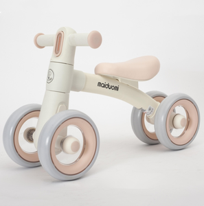 Macchinina Cavalcabile a 4 Ruote a Spinta per Bambini da 1 a 3 Anni da Esterno Bicicletta Senza Pedali per Bambino - Product Image 1