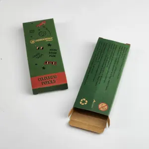친환경 크래프트 종이 소형 포장 상자 맞춤형 포장 및 로고 인쇄 소형 제품 포장용 미니 상자