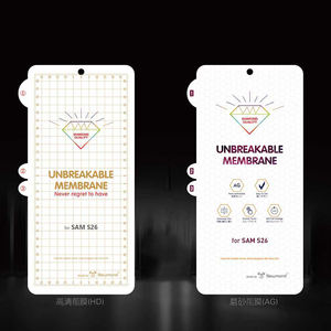 Pellicola Protettiva Anteriore e Posteriore in TPU HD Trasparente AG Opaca Infrangibile per Samsung S26 Ultra - Product Image 4