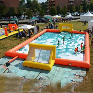 Campo de Waterpolo Inflable Aqua Equipment para Deportes de Playa, Boya de Portería para SUP Polo, Accesorios para Piscina - Product Image 5
