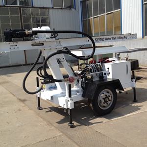 작은 휴대용 dth 로터리 우물 드릴링 장비 SLY100 - Product Image 6