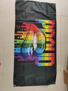 Bandera de Asiria Personalizada de Poliéster 100%, 3x5 pies, Azul y Marrón con Símbolo de Sol Alado, Bandera de Poliéster para Exteriores para Comunidades y Desfiles - Product Image 6